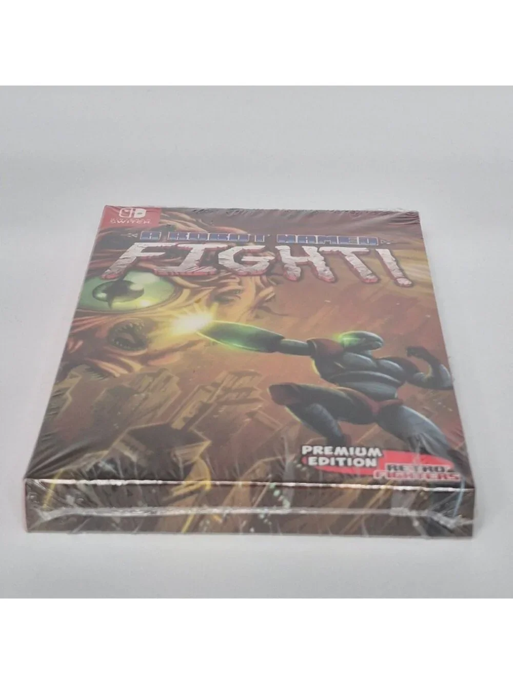 A Robot Named Fight Nintendo Switch Premium Edition w/ Slipcover New Sealed